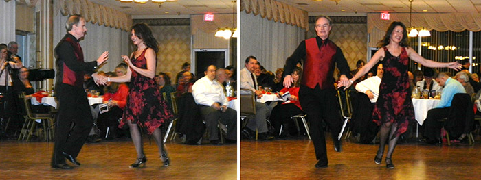 Amy Demetri dancing