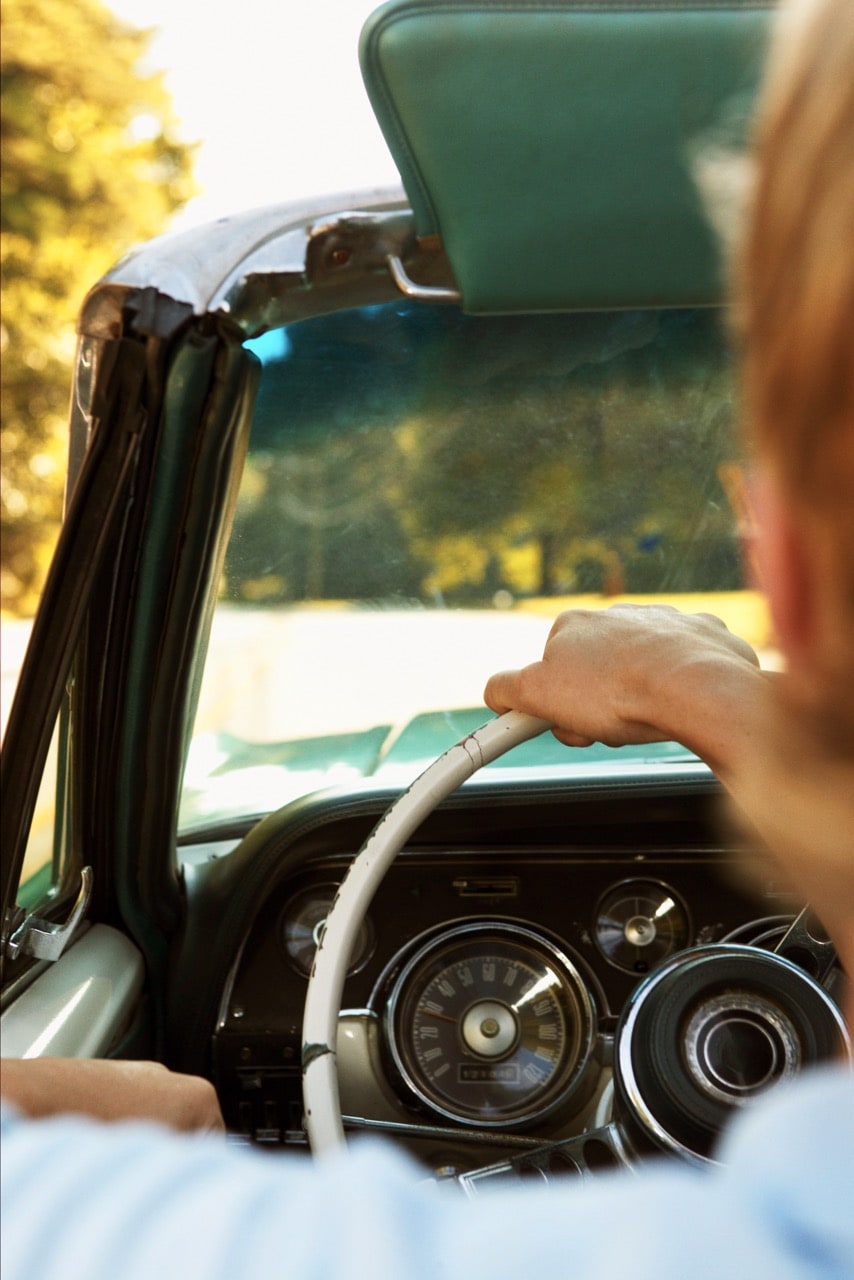 Classic car detail