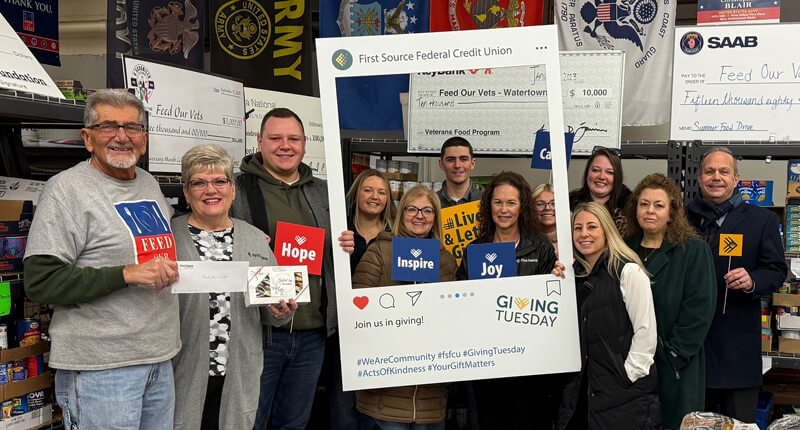 Giving Tuesday Feed Our Vets Donation
