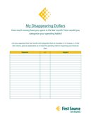 My Disappearing Dollars: PDF