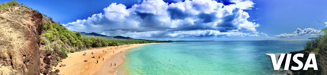View from a cliff - Maui, HI