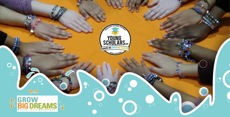 hands in a circle